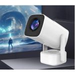 Ultra Portable Projector Wi-Fi Bluetooth Mini 1080P LED UHD Portable Home Theater and Outdoor Movie Projector