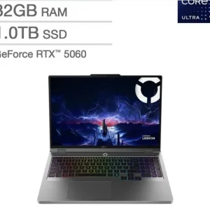 Lenovo LEGION 5i 16" Gaming Laptop Ultra 9 275HX GeForce RTX 5060 32GB 1TB SSD